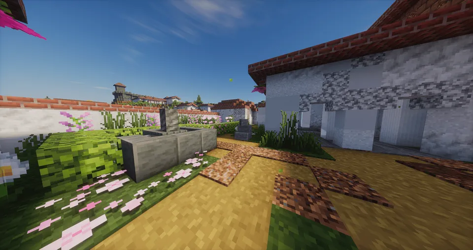 Greko-rim uslubidagi Ophynae shahri — Minecraft xarita, rasm 5