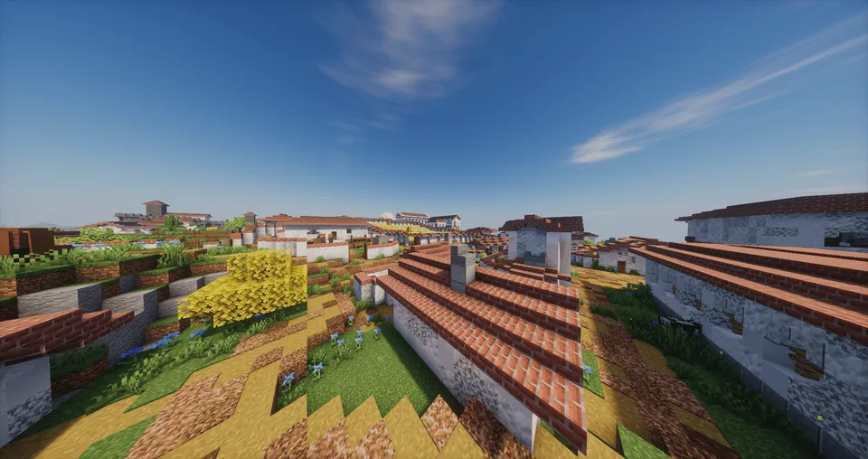 Greko-rim uslubidagi Ophynae shahri — Minecraft xarita, rasm 6