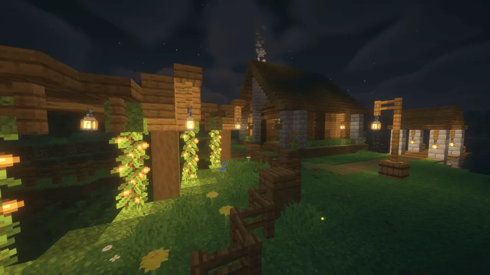 Bix_Zzzz dan omon qolish uchun kichik uy — Minecraft xarita, rasm 2