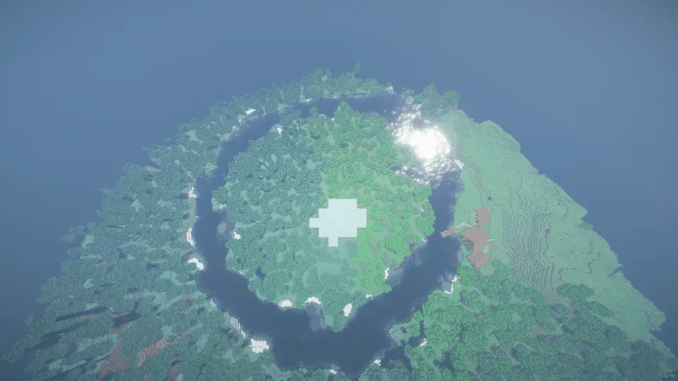 Bix_Zzzz dan omon qolish uchun kichik uy — Minecraft xarita, rasm 4