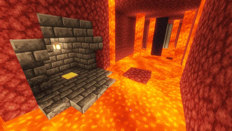 Osmon oroli - parkur xaritasi — Minecraft xarita, rasm 5