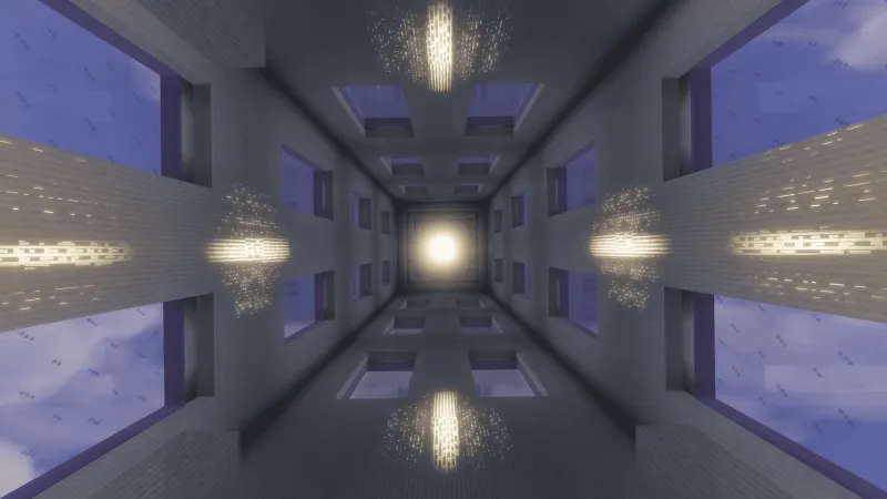 Osmon oroli - parkur xaritasi — Minecraft xarita, rasm 7