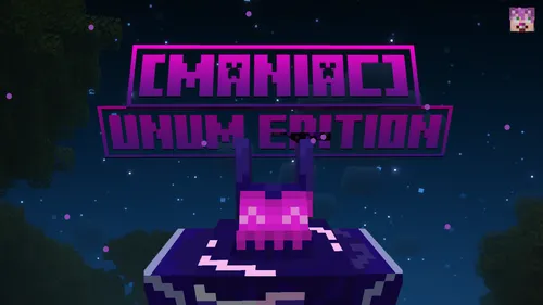 Maniac Unum edition (by SSScoolbananSSS) — Minecraft xarita, rasm 1