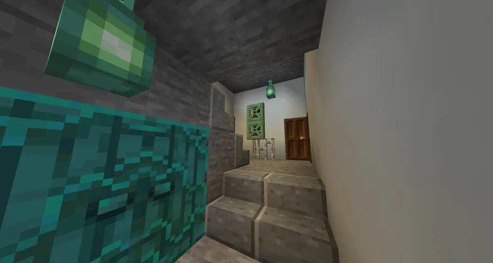 5 qavatli panel uy (Xrushyovka) — Minecraft xarita, rasm 3
