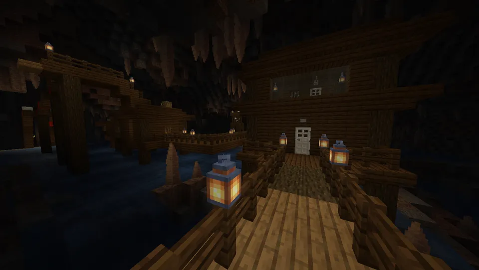 Civilisation_in_podzemelie — Minecraft xarita, rasm 2
