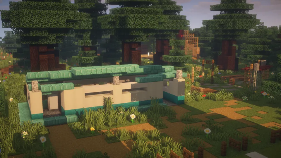 Yunost pionerlar lageri — Minecraft xarita, rasm 4