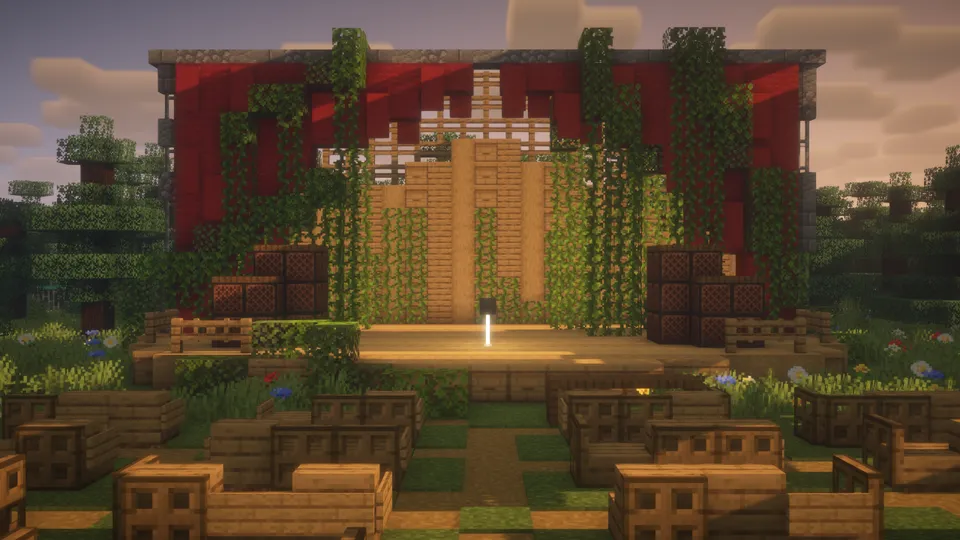 Yunost pionerlar lageri — Minecraft xarita, rasm 5