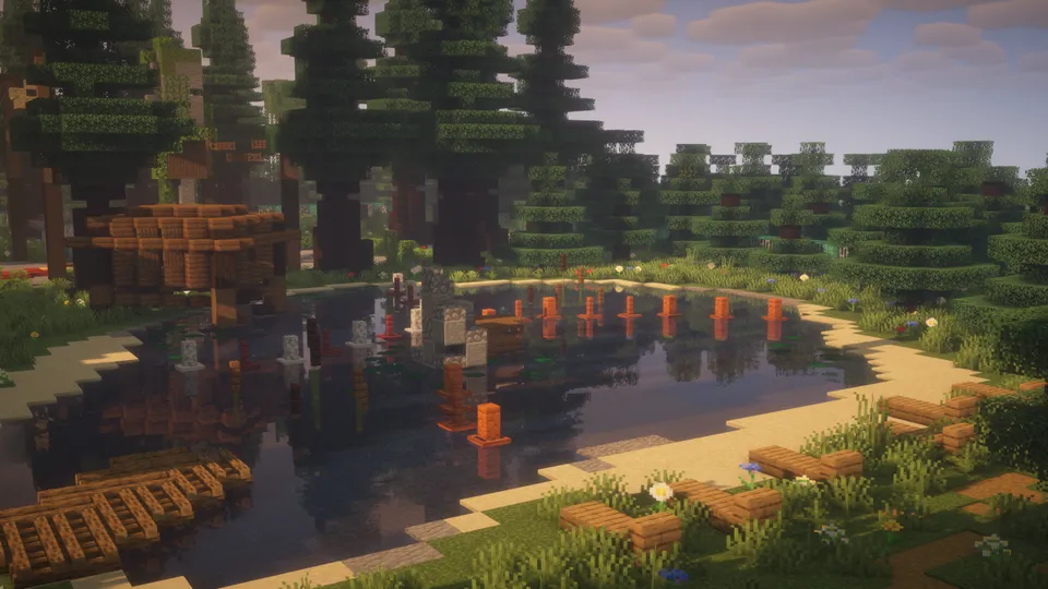 Yunost pionerlar lageri — Minecraft xarita, rasm 6