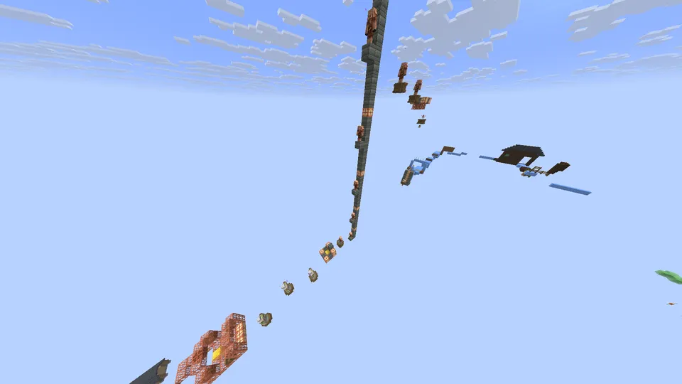 Kombo Parkur — Minecraft xarita, rasm 5