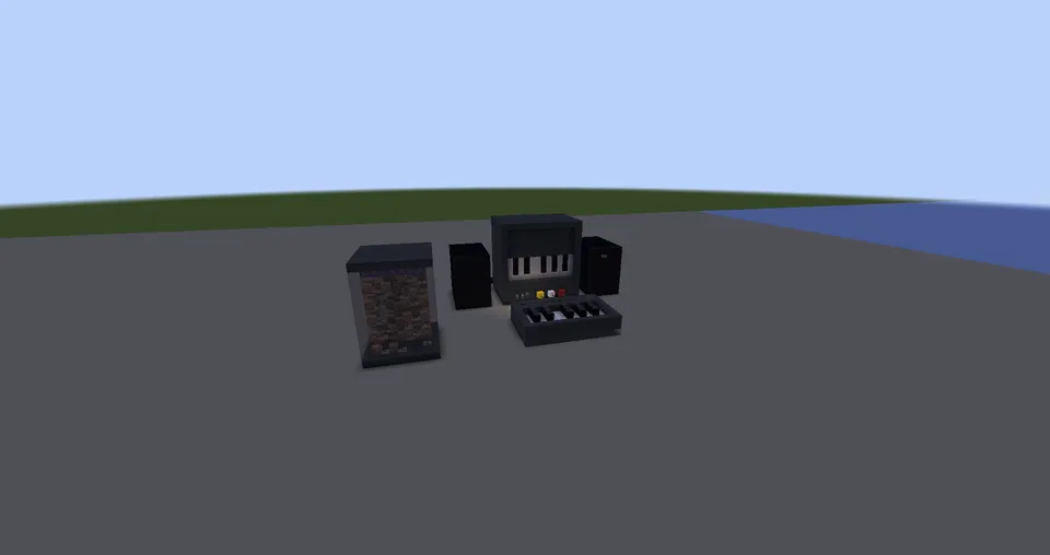 Snow - Komanda bloklaridagi sintezator — Minecraft xarita, rasm 2