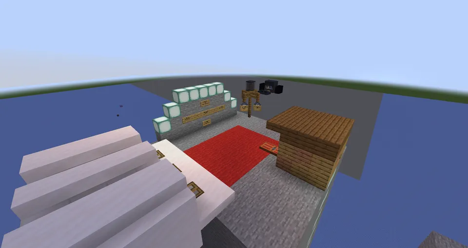 Snow - Komanda bloklaridagi sintezator — Minecraft xarita, rasm 4