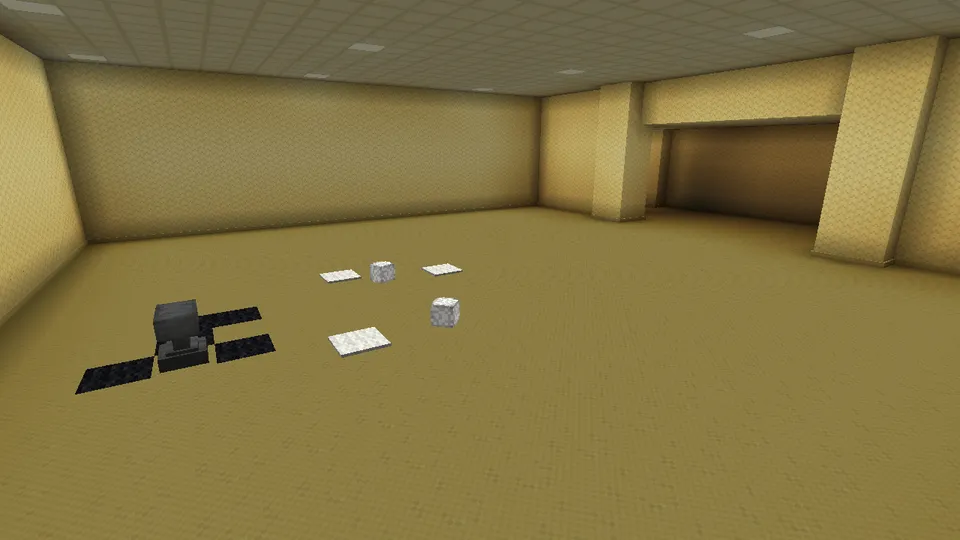 The Backrooms Found Footage #2 Map — Minecraft xarita, rasm 2