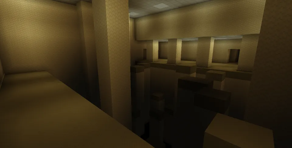 The Backrooms Found Footage #2 Map — Minecraft xarita, rasm 7