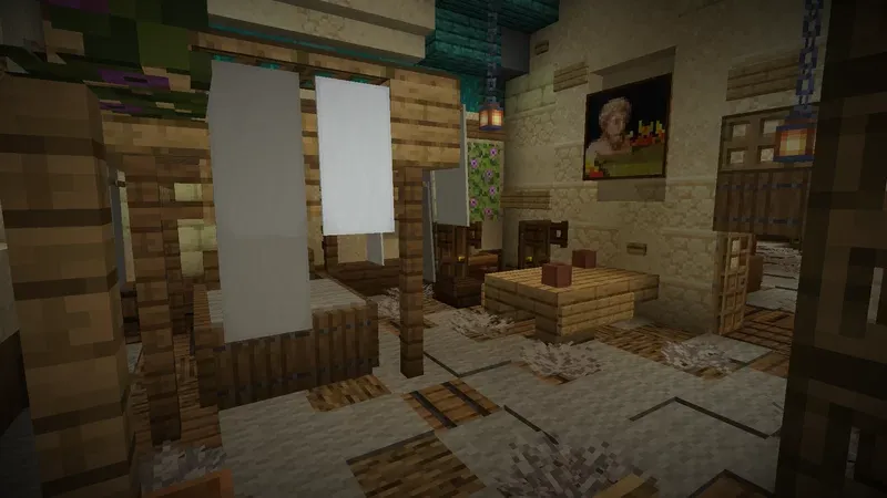 Savdo uyi (To'liq interyer) — Minecraft xarita, rasm 3