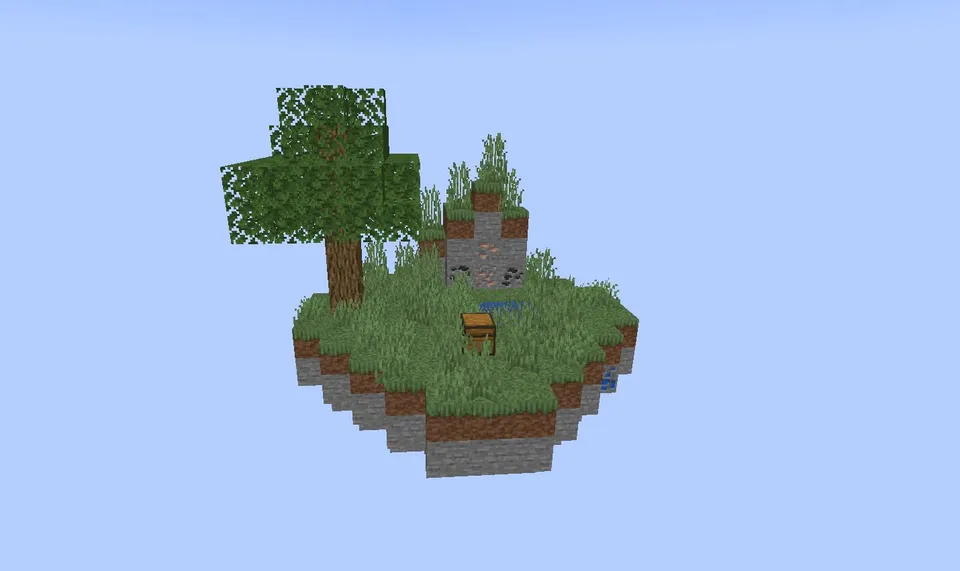 SkyBlock unoffical update by FraxBW — Minecraft xarita, rasm 2