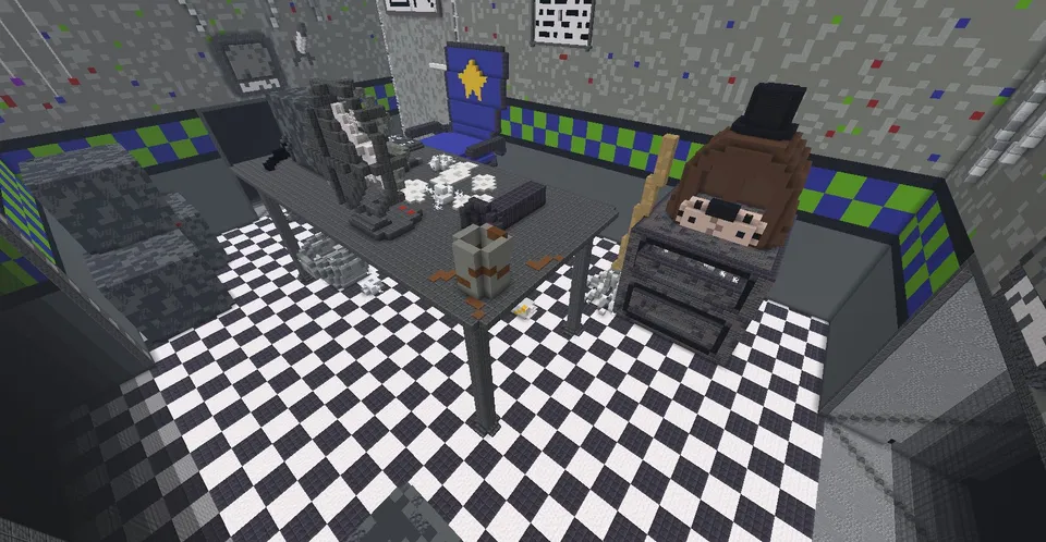 FNaF Ultra Hide and Seek 2.0 — Minecraft xarita, rasm 2