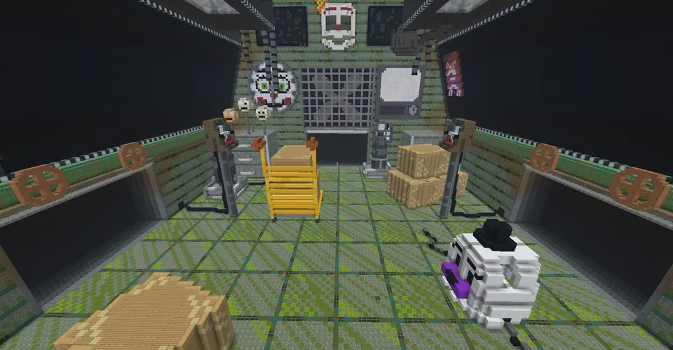 FNaF Ultra Hide and Seek 2.0 — Minecraft xarita, rasm 5