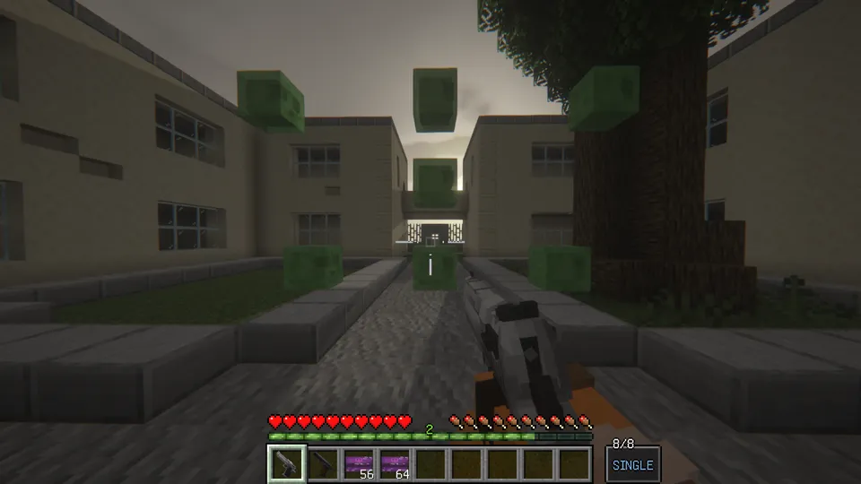 iSmeilik's Aim Range — Minecraft xarita, rasm 4