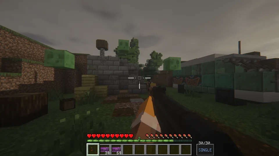 iSmeilik's Aim Range — Minecraft xarita, rasm 5