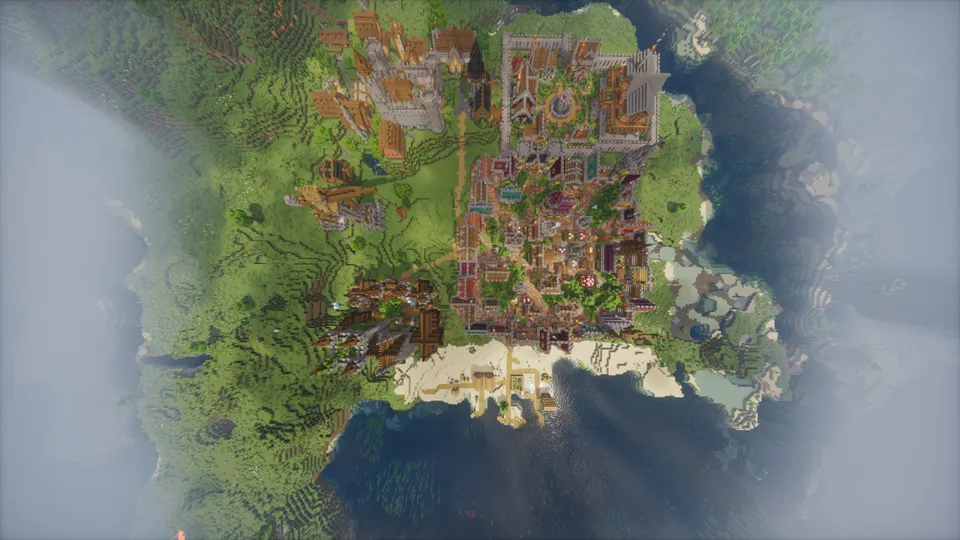 Medieval village — Minecraft xarita, rasm 4