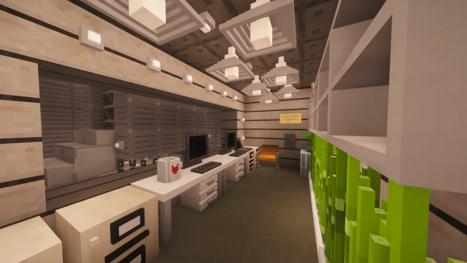 SCP: Cubed foundation — Minecraft xarita, rasm 3