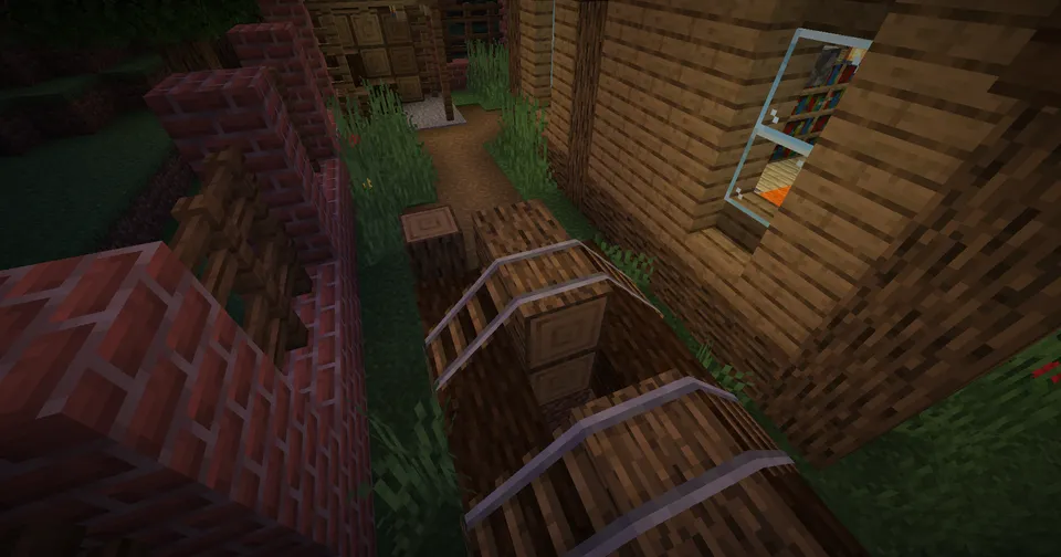 Manyakdan qochish (mini) — Minecraft xarita, rasm 3