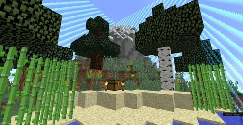 Cheklangan chank — Minecraft xarita, rasm 1