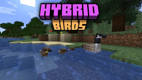 Hybrid Birds — Minecraft mod, rasm 1