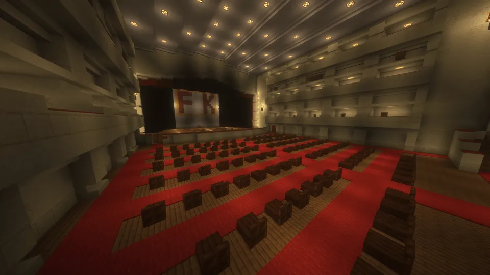 Ishlayotgan teatr — Minecraft xarita, rasm 4