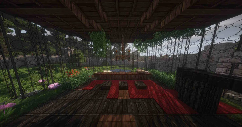 Gulzor o'zidagi Setandor — Minecraft xarita, rasm 4