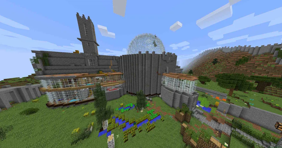 Gulzor o'zidagi Setandor — Minecraft xarita, rasm 5