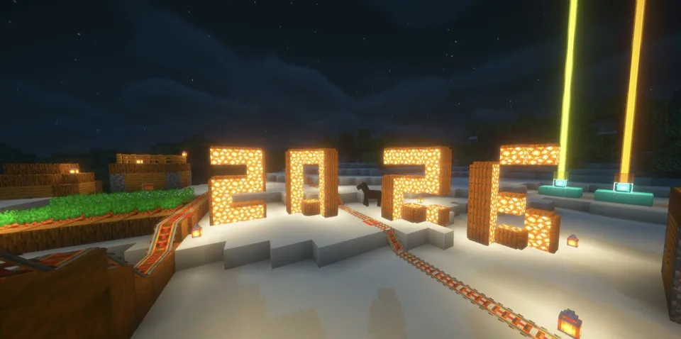 Village 13 Winter Party 2026 — Minecraft xarita, rasm 2