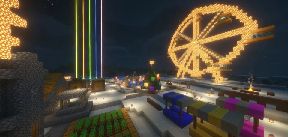 Village 13 Winter Party 2026 — Minecraft xarita, rasm 3
