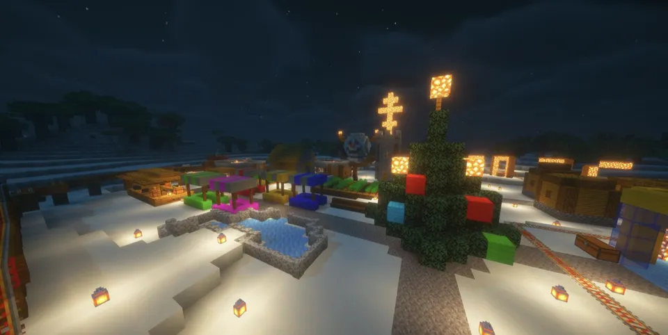 Village 13 Winter Party 2026 — Minecraft xarita, rasm 4