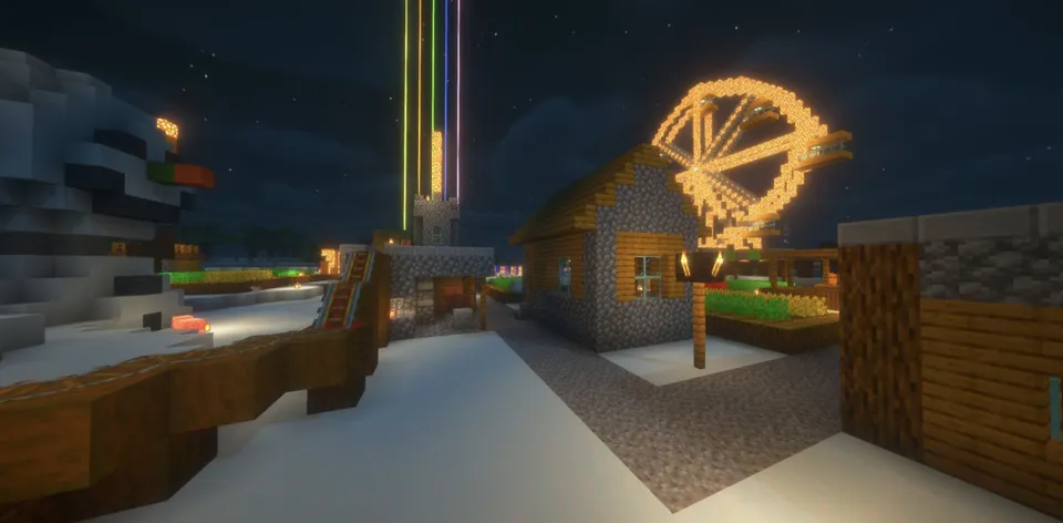 Village 13 Winter Party 2026 — Minecraft xarita, rasm 5