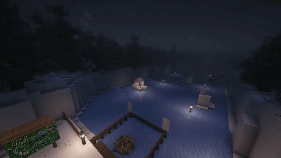 Christmas Shelter — Minecraft xarita, rasm 7