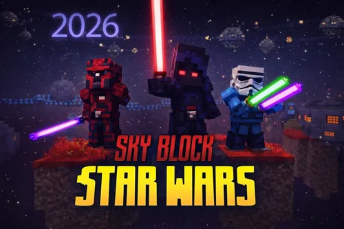 SkyBlock Star Wars — Minecraft xarita, rasm 1