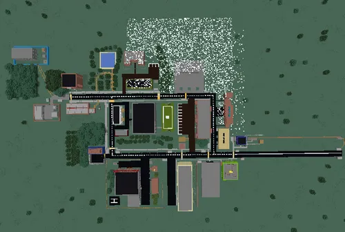 Haritonovsk Rossiya shahri — Minecraft xarita, rasm 1