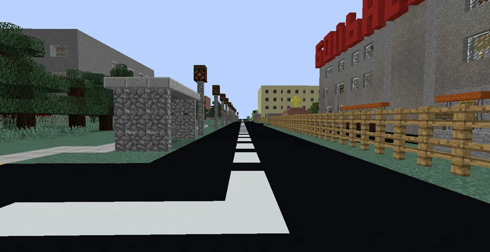 Haritonovsk Rossiya shahri — Minecraft xarita, rasm 3