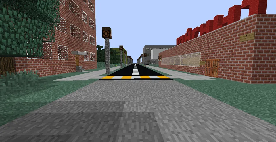 Haritonovsk Rossiya shahri — Minecraft xarita, rasm 4
