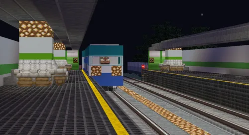 McMetrostroy — Minecraft xarita, rasm 1
