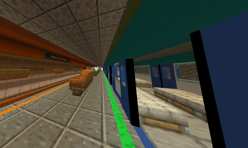 McMetrostroy — Minecraft xarita, rasm 4