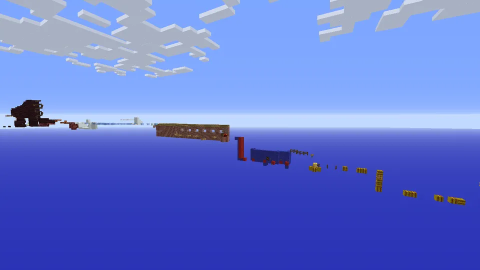 Biomli parkur xaritasi — Minecraft xarita, rasm 3
