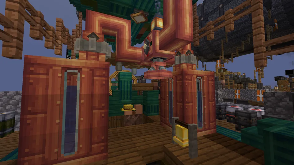 Havo jangi — Minecraft xarita, rasm 6