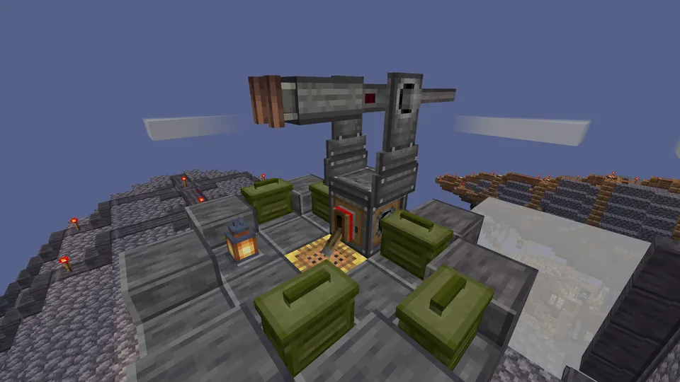 Havo jangi — Minecraft xarita, rasm 7