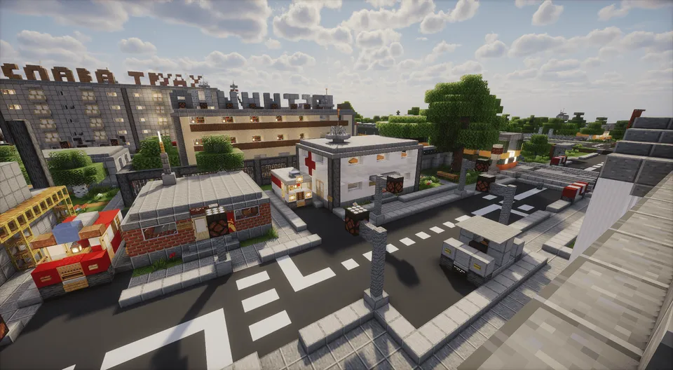 Zauralsk shahri — Minecraft xarita, rasm 2