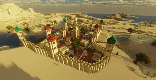 El-Harid shahri — Minecraft xarita, rasm 1