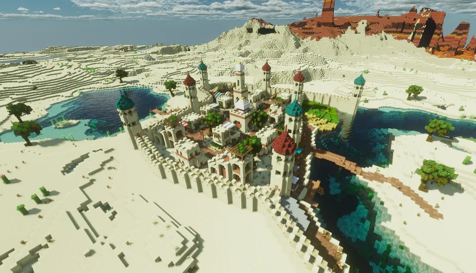 El-Harid shahri — Minecraft xarita, rasm 2