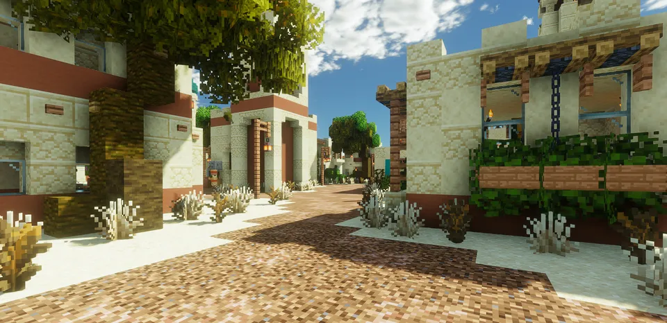 El-Harid shahri — Minecraft xarita, rasm 5
