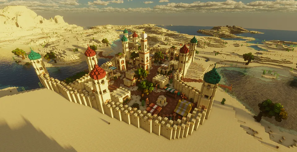 El-Harid shahri — Minecraft xarita, rasm 7